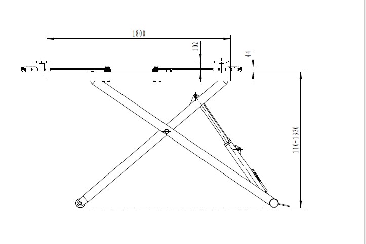 2-stoks lift New Orleans Plus - hefvermogen 3 ton